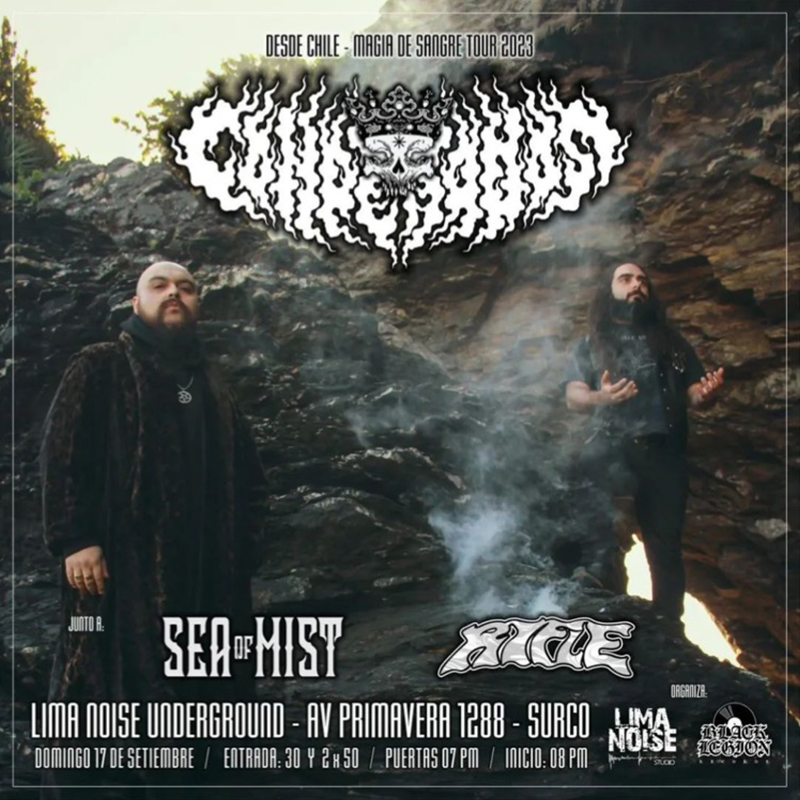 Condenados en Lima 2023: Doom Metal desde Chile