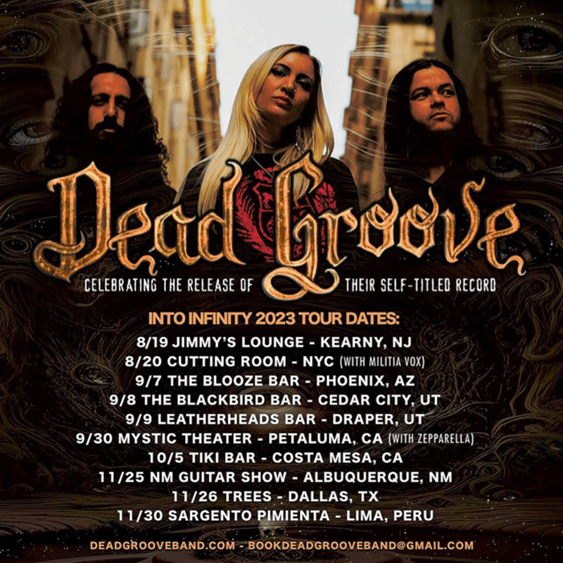 Dead Groove en Lima 2023 Gira Latinoamericana