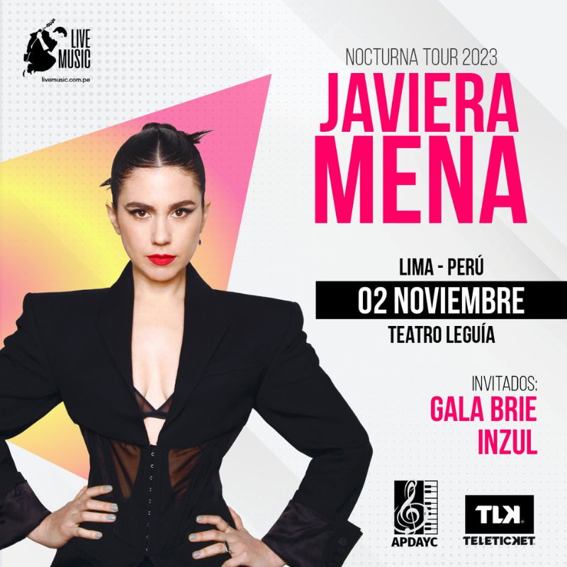 Javiera Mena en Lima 2023