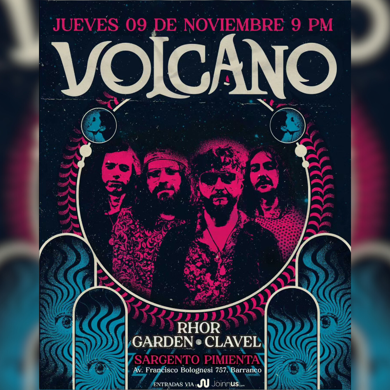 Volcano en concierto en La Noche de Barranco 2023