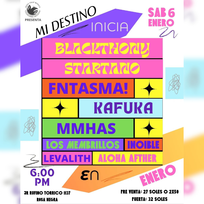 Indietrap: Mi destino inicia en enero