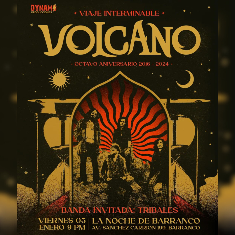 Volcano: 8vo aniversario