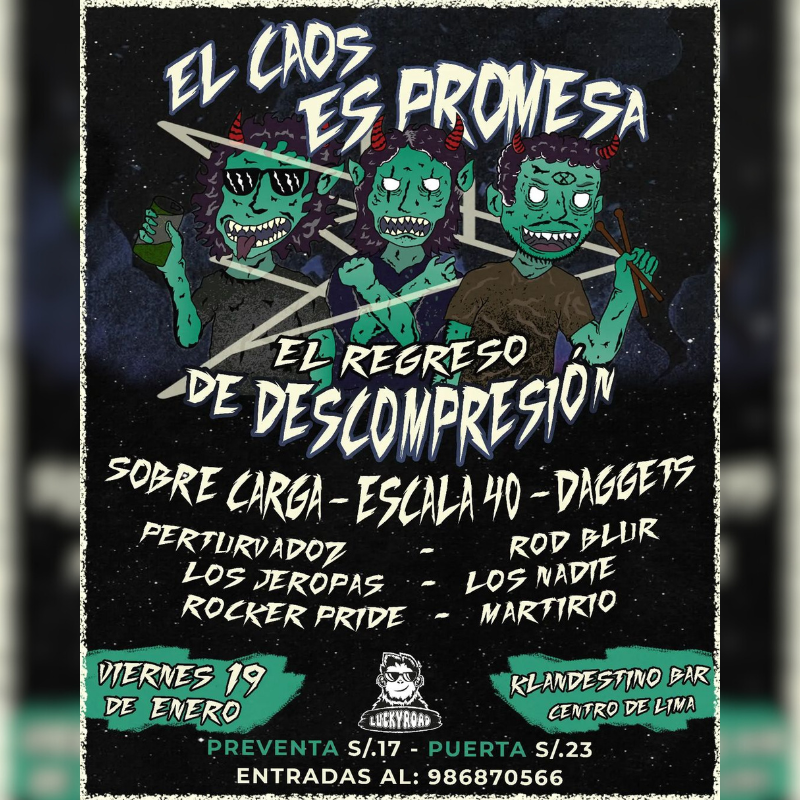 El caos es promesa: El regreso de Descompresión