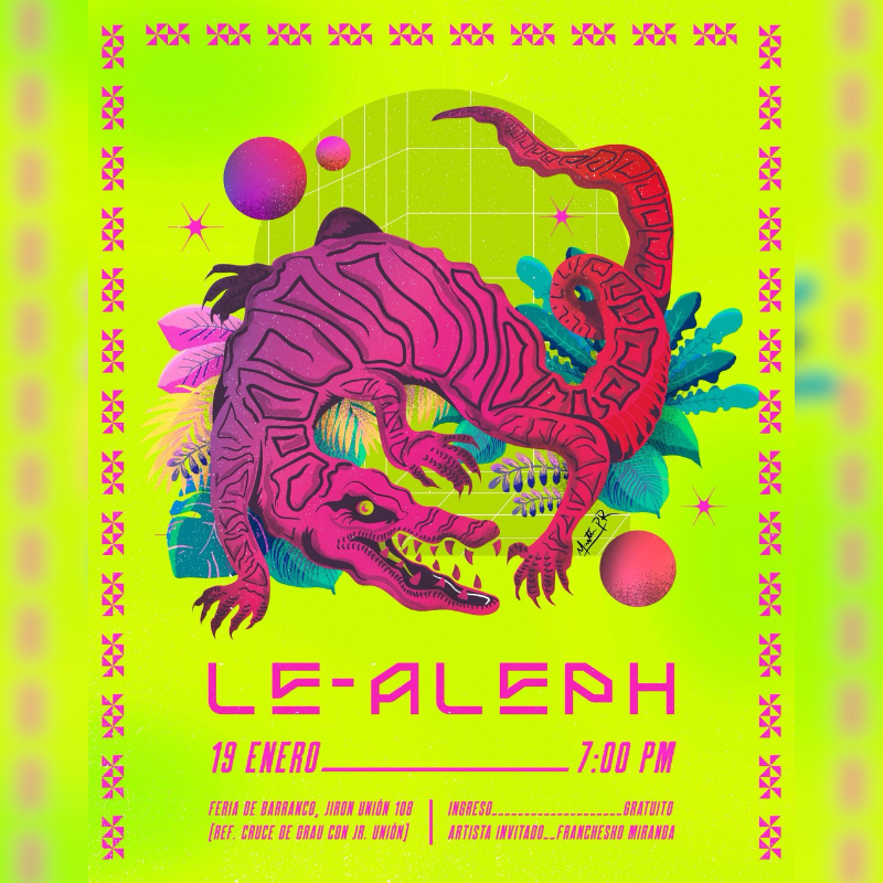 Le Aleph en La Feria de Barranco