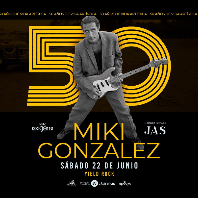 Miki González en Concierto: Celebrando 50 Años de Música en Vivo