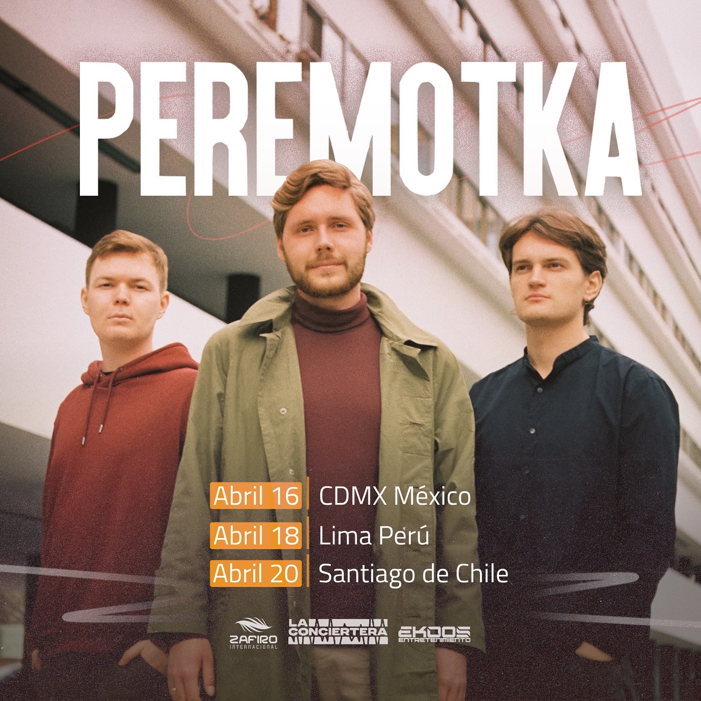 Peremotka por primera vez en Latinoamérica: México, Perú y Chile