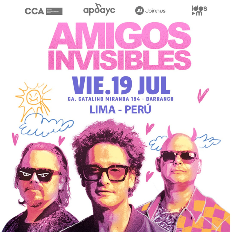 Los Amigos Invisibles en Lima 2024