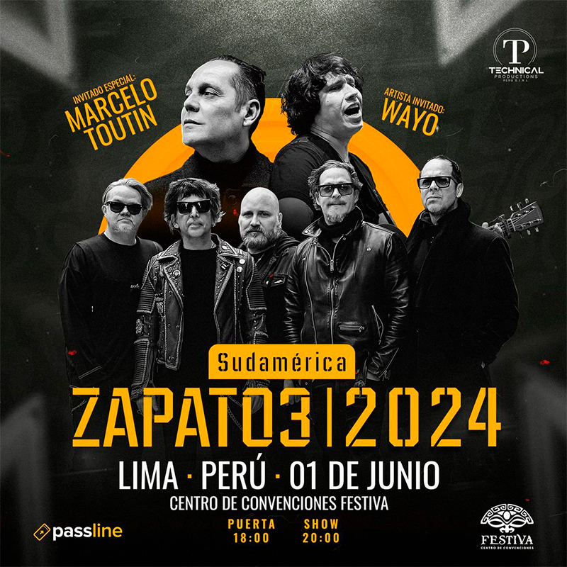 Zapato3 llega a Lima: leyendas de rock llanero llegan por primera vez al Perú