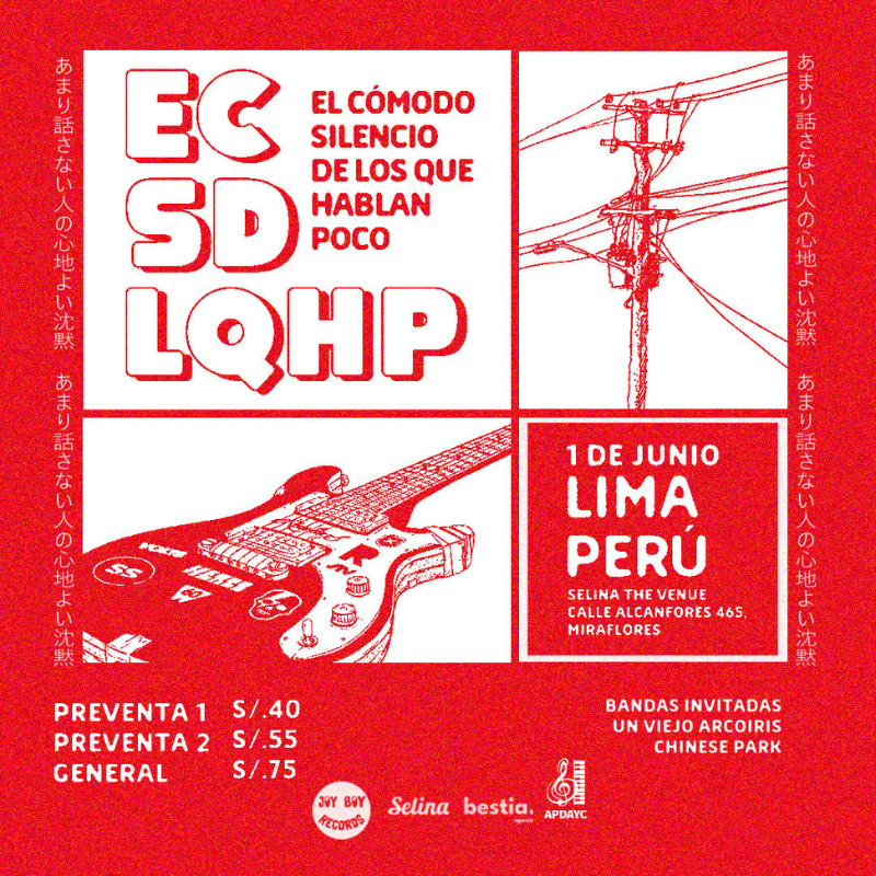 El Cómodo Silencio de los que Hablan Poco Regresa a Lima con su Nuevo Single Doble