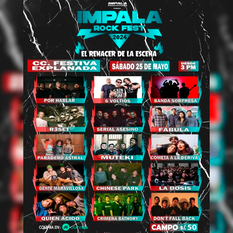 Impala Rock Fest 2024: El Renacer de la escena
