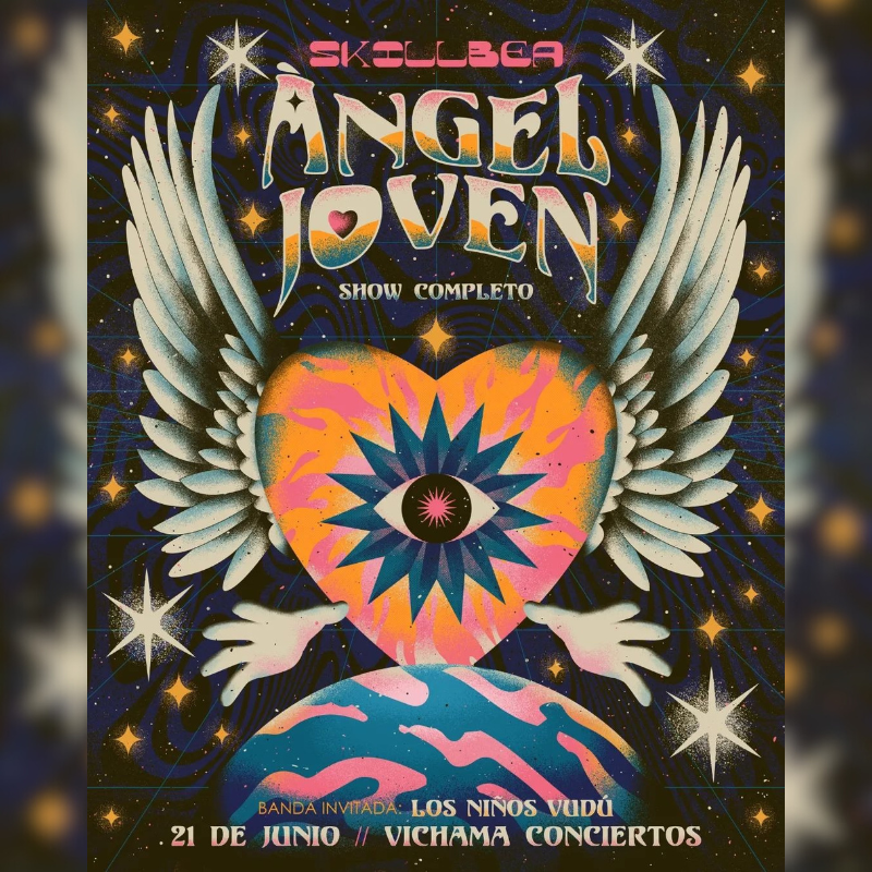 Skillbea presenta en vivo su nuevo álbum "Ángel Joven": Una fusión única de Synth Pop y ritmos tropicales