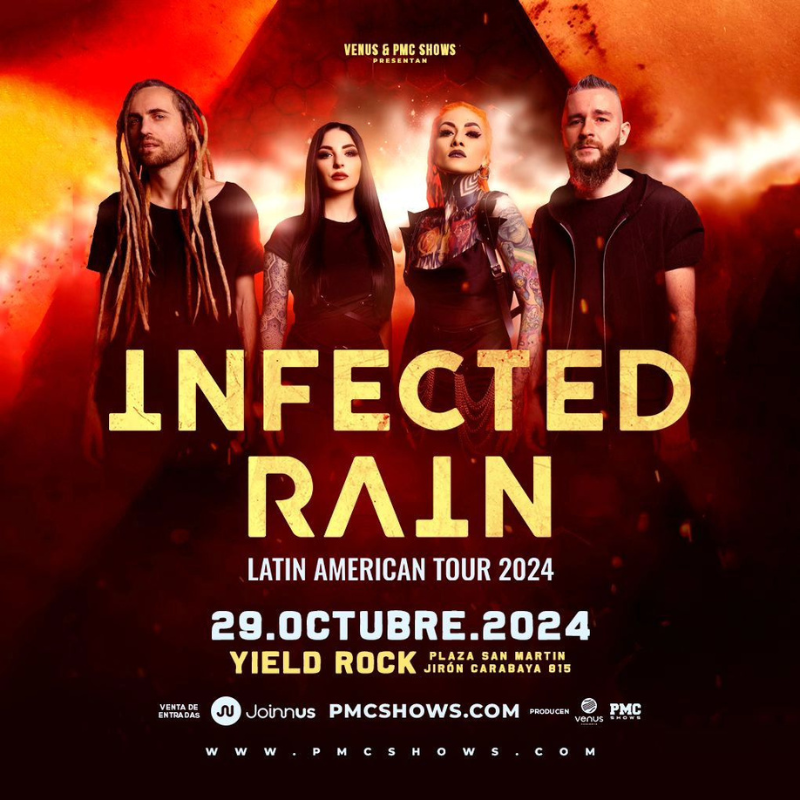 Infected Rain en Lima 2024