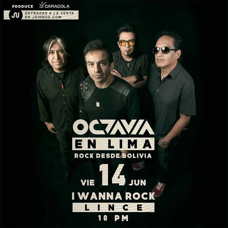 Octavia en Lima: Un concierto de rock boliviano que no te puedes perder