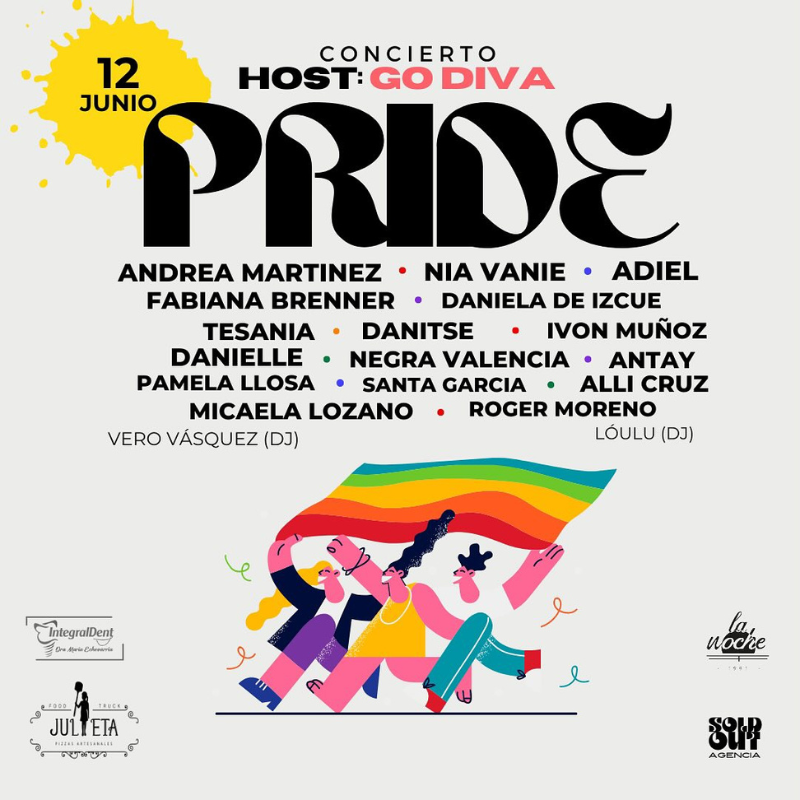 Host Go Diva Pride: Una noche de orgullo y música