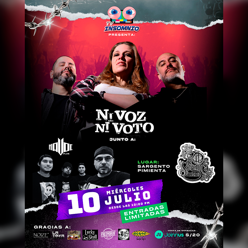 Ni Voz Ni Voto en TV Insomnio: Fin de temporada 2024