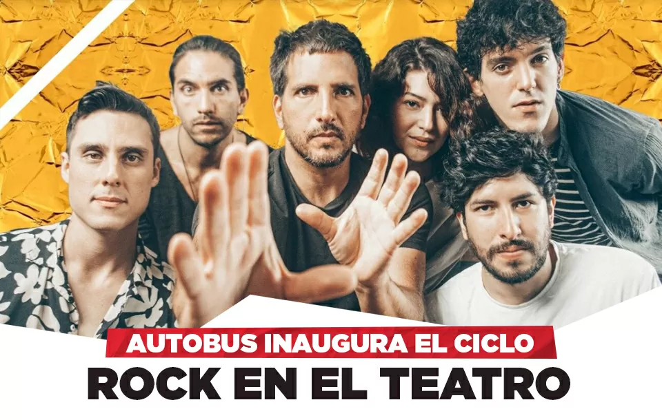 La banda peruana Autobus dará inicio al ciclo "Rock en el Teatro" en el Centro Cultural Ricardo Palma de Miraflores, este 3 de julio.