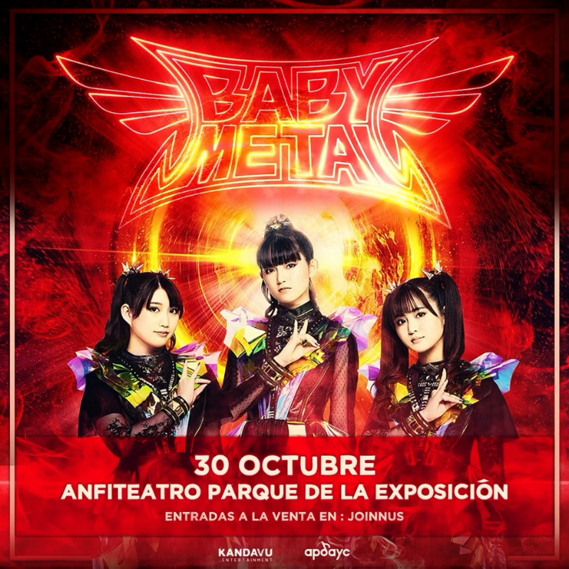 Babymetal llega a Lima en su primera gira sudamericana