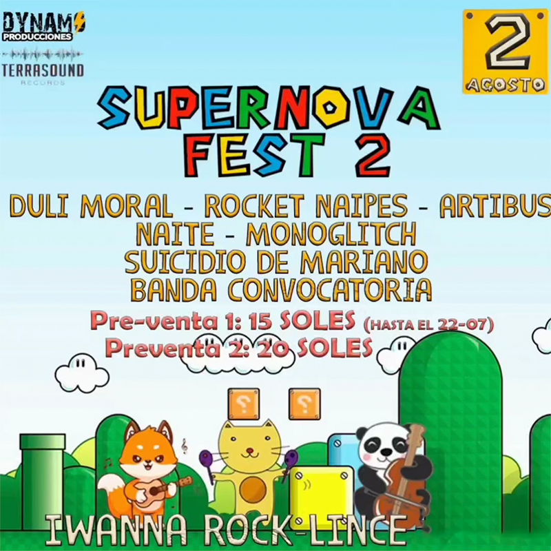 Supernova Fest 2: Una explosión de talento en el rock peruano