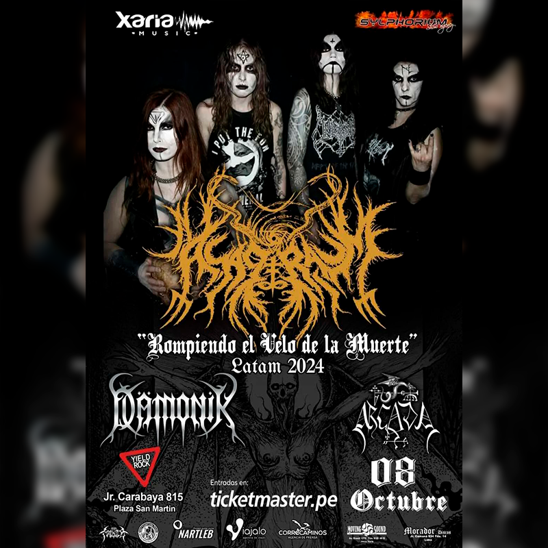 Asagraum en Lima 2024: Concierto de Black Metal en Perú