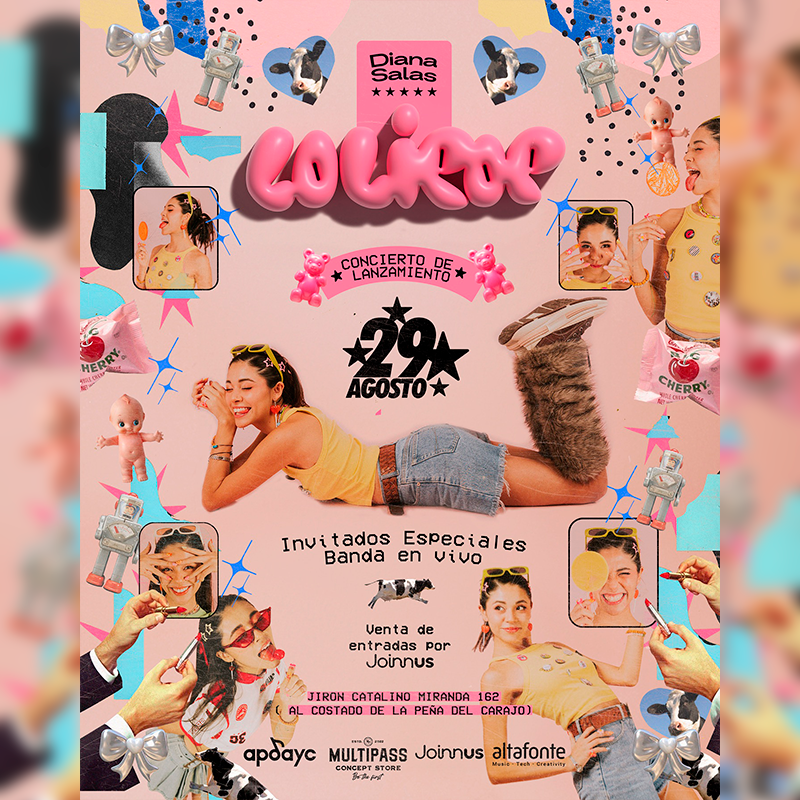 Diana Salas en Concierto: Lanzamiento de "Lolipop"