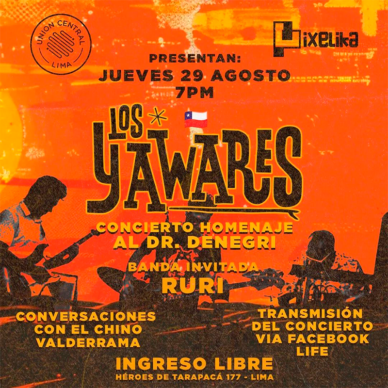 Los Yawares en Lima 2024: Entrada Libre