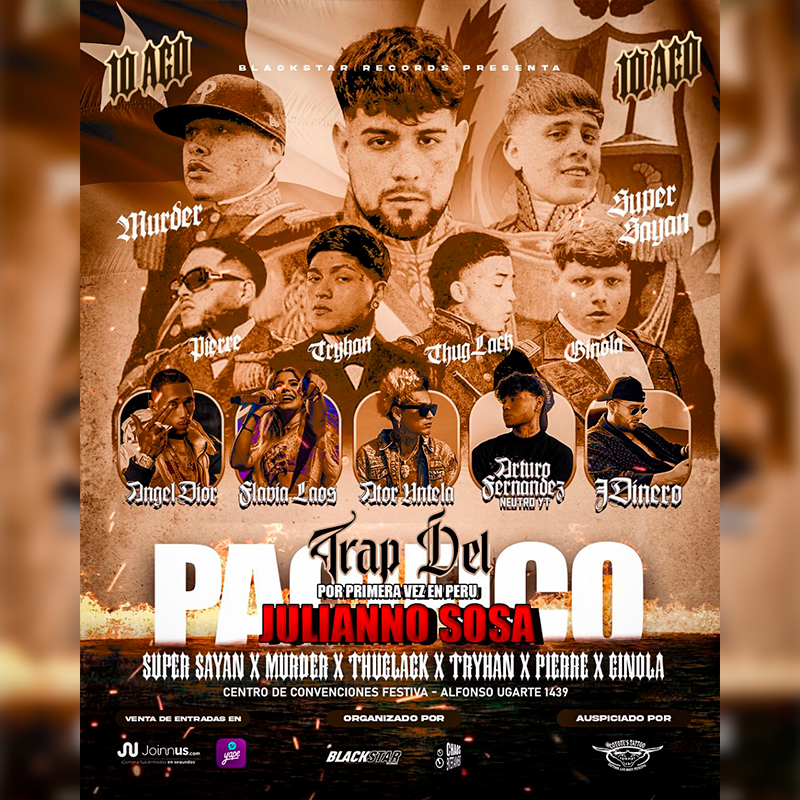 Trap del Pacífico: Cuando Chile y Perú se unen en una noche de puro trap