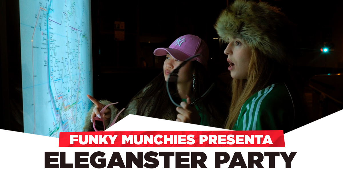 La plataforma Funky Munchies y el chileno Metalingüística musicalizan la plenitud de la fiesta en "Eleganster Party"