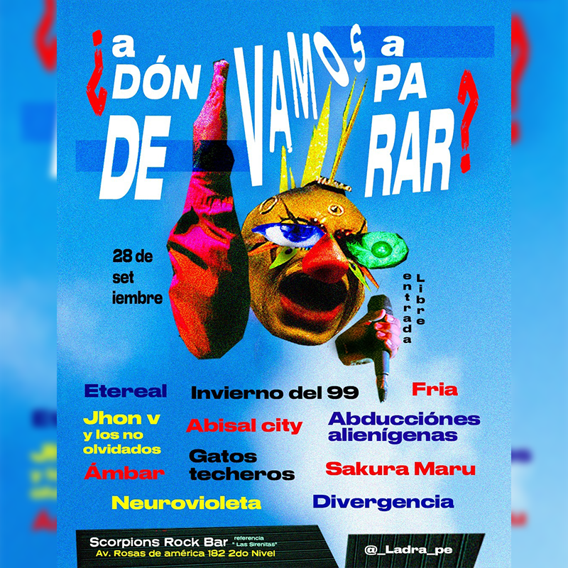 Concierto ¿A dónde vamos a parar?