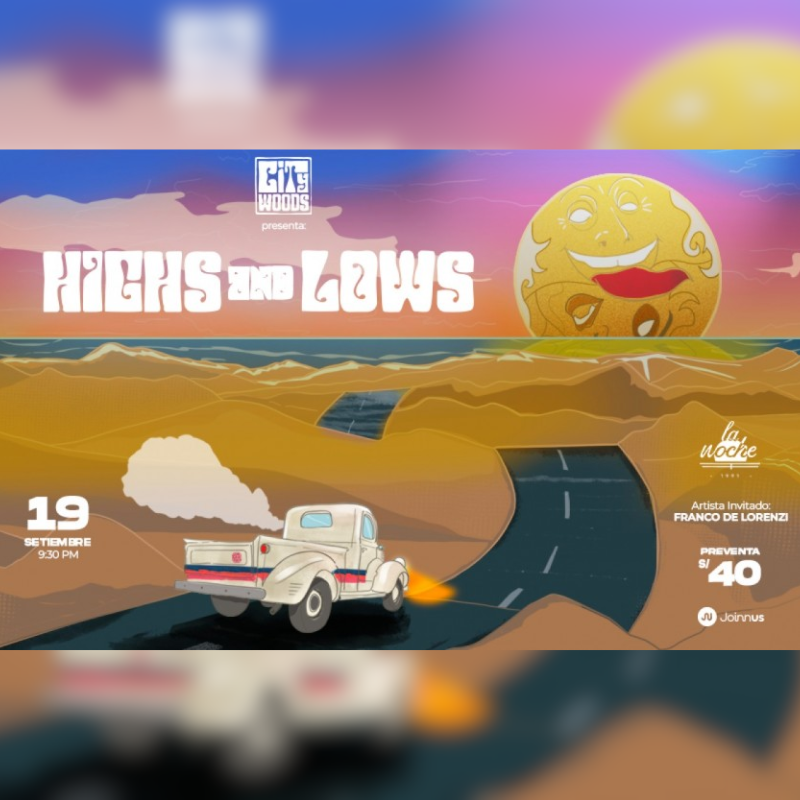 City Woods presenta "Highs and Lows" en La Noche de Barranco