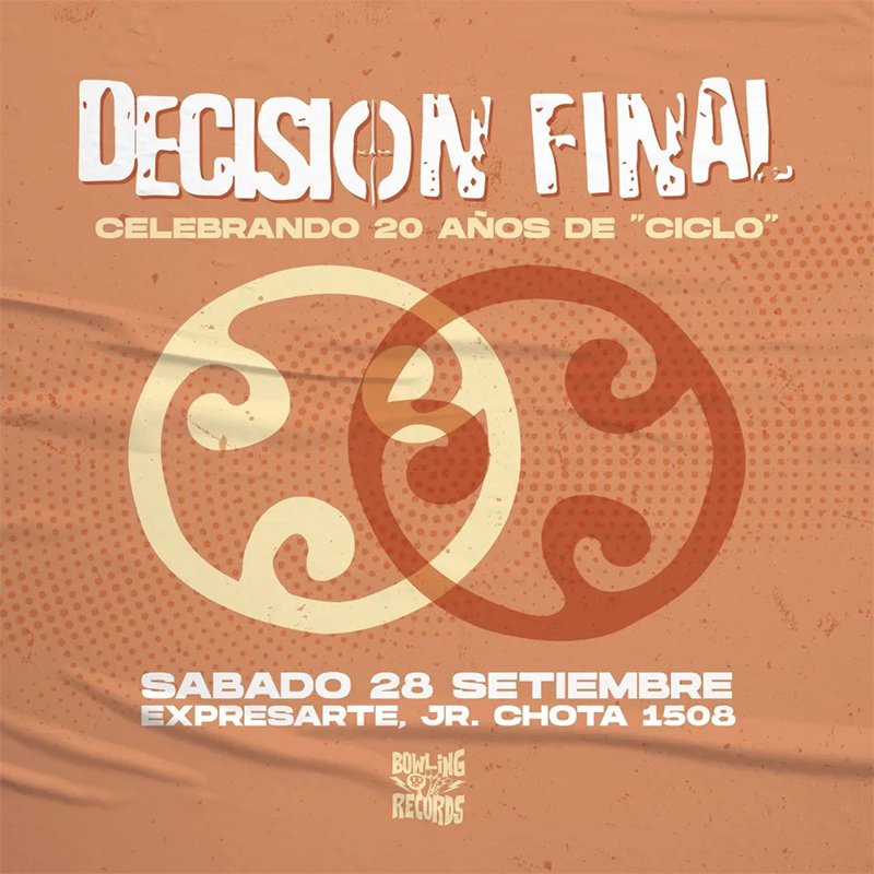 Decisión Final celebra 20 años de "Ciclo" con concierto épico