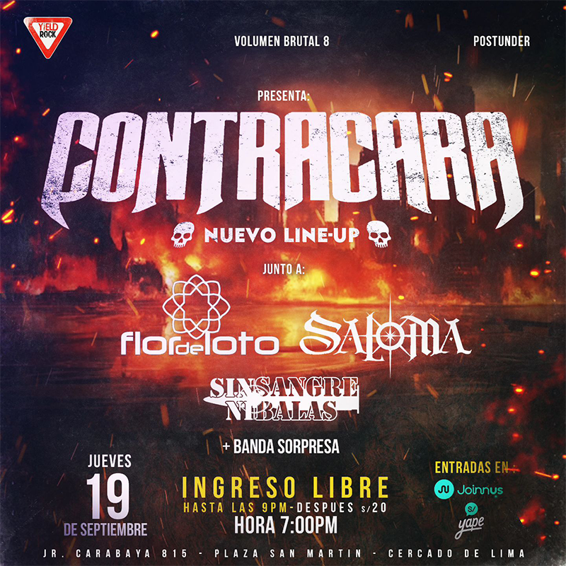El Renacer de Contracara: Concierto con nueva alineación