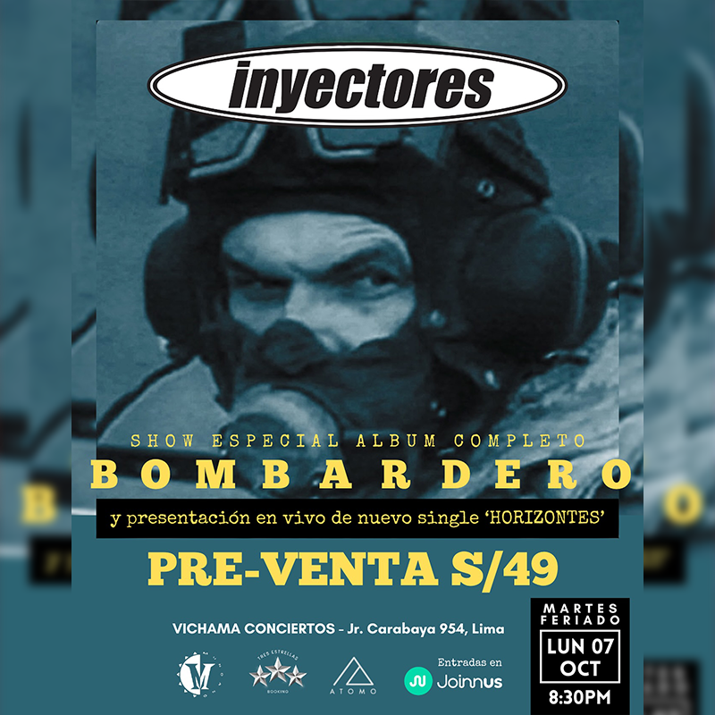 Inyectores: Celebrando su álbum debut "BOMBARDERO"