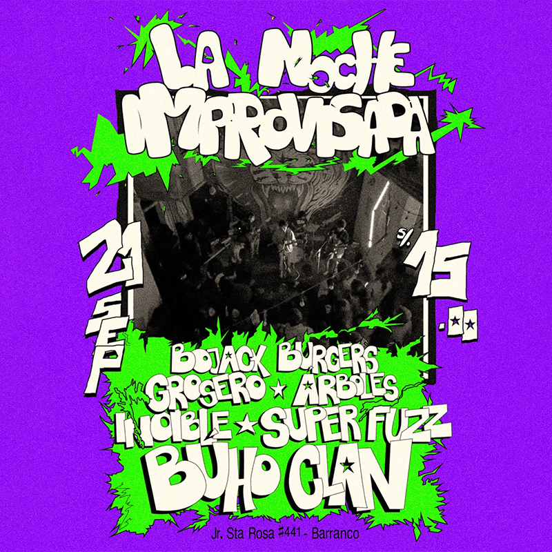 La Noche Improvisada: Un Concierto de Rock Imperdible para la Escena Emergente Peruana