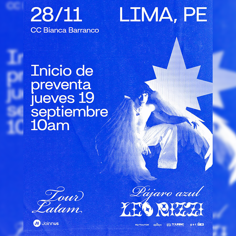 Leo Rizzi en Lima 2024: Presenta Pájaro Azul en vivo