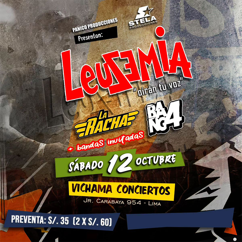 Leusemia en concierto: Oirán tu Voz