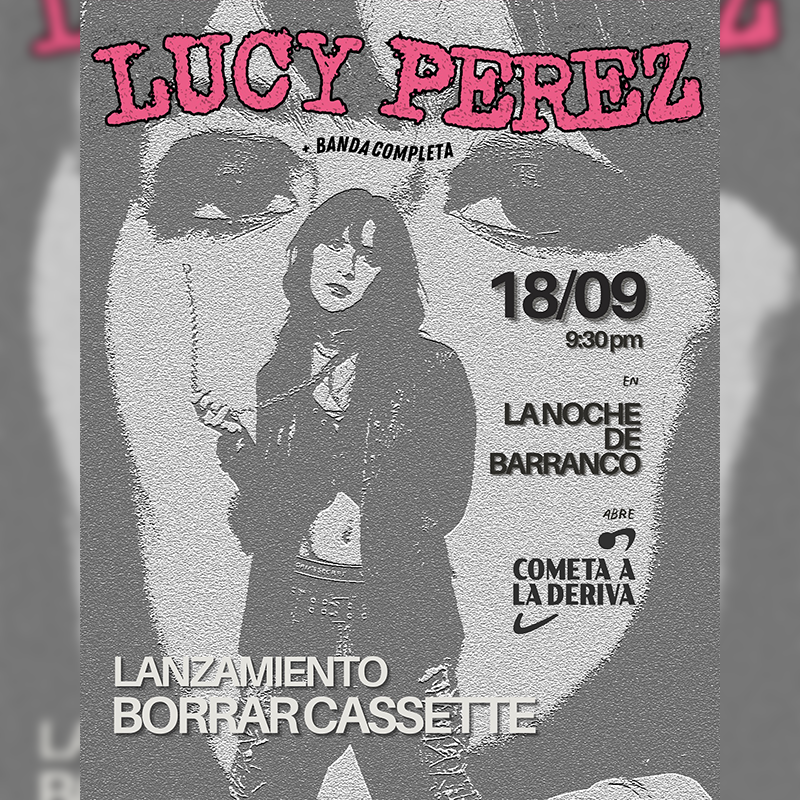 Lucy Perez en concierto: ¡Una noche de rock en Barranco!