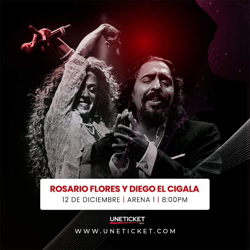Rosario Flores y Diego El Cigala en Lima 2024