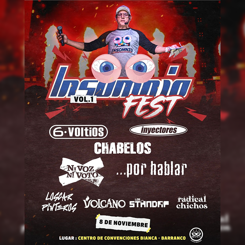 Insomnio Fest Vol. 1: Una explosión de rock peruano