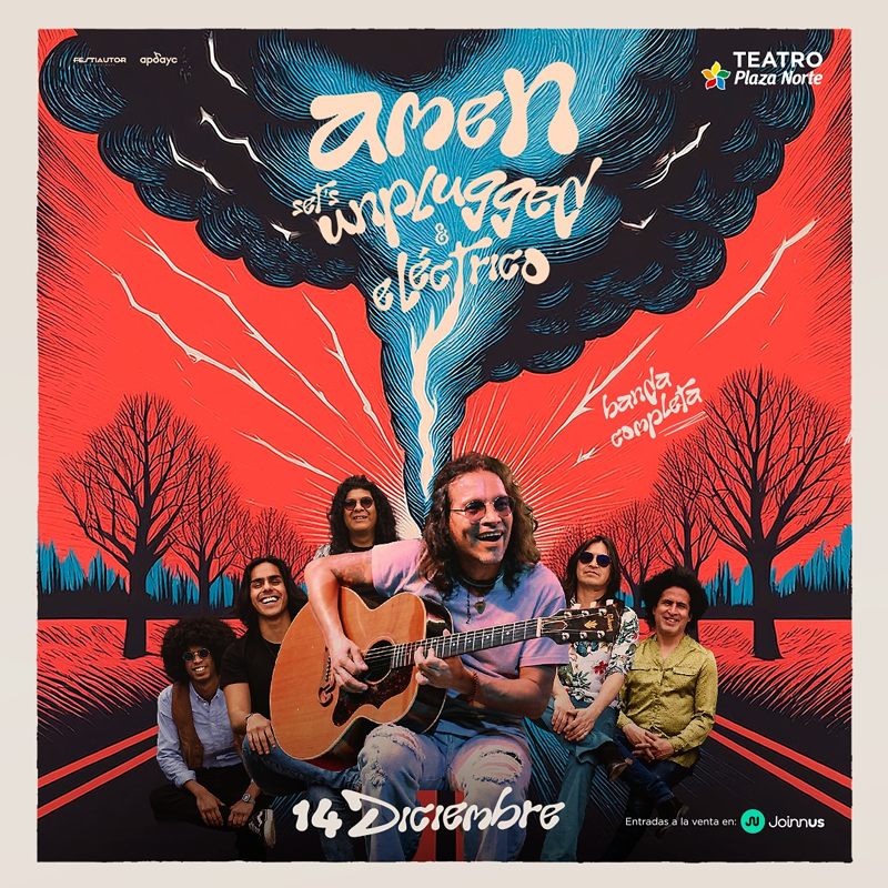 Amén en Plaza Norte: Unplugged y Eléctrico