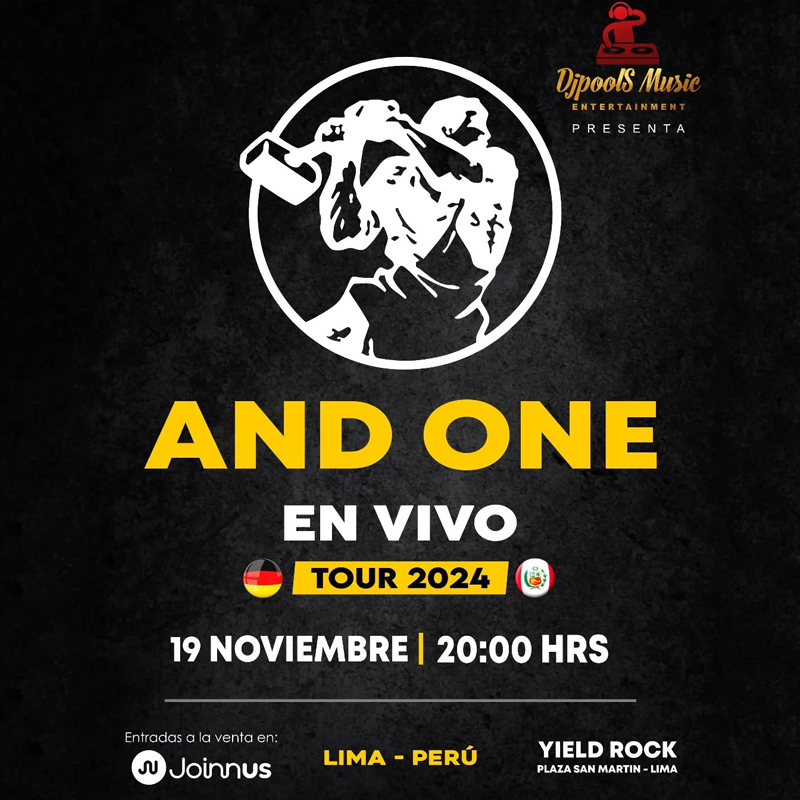 And One en Lima 2024: Concierto de synth pop