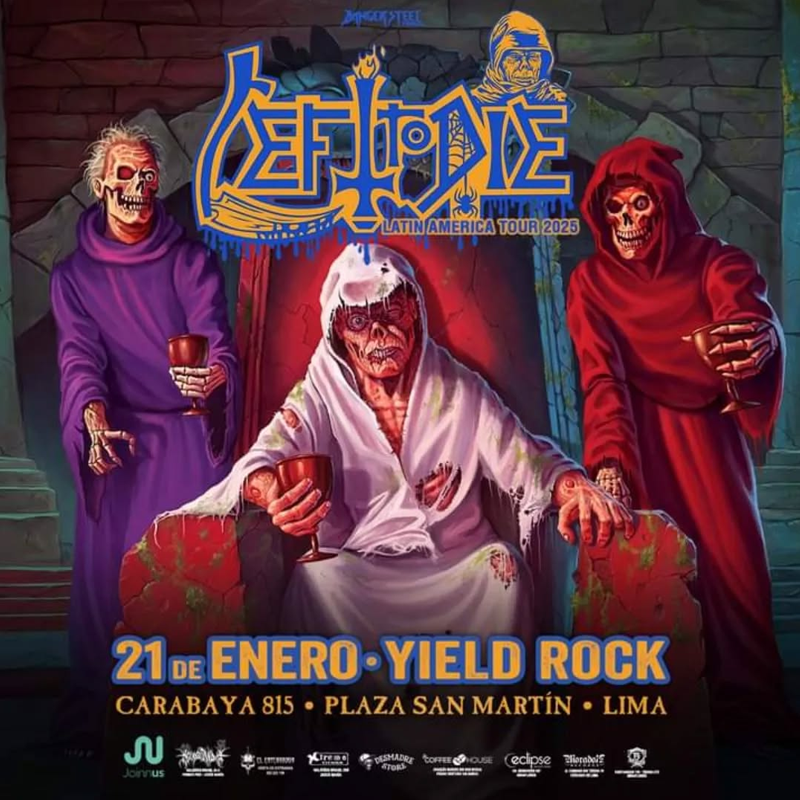 Left to Die en Lima 2025: Noche de Metal
