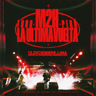 M2H en concierto: despide su gira en Lima el 12 de diciembre en CCB. ¡No te pierdas este concierto de rap peruano!
