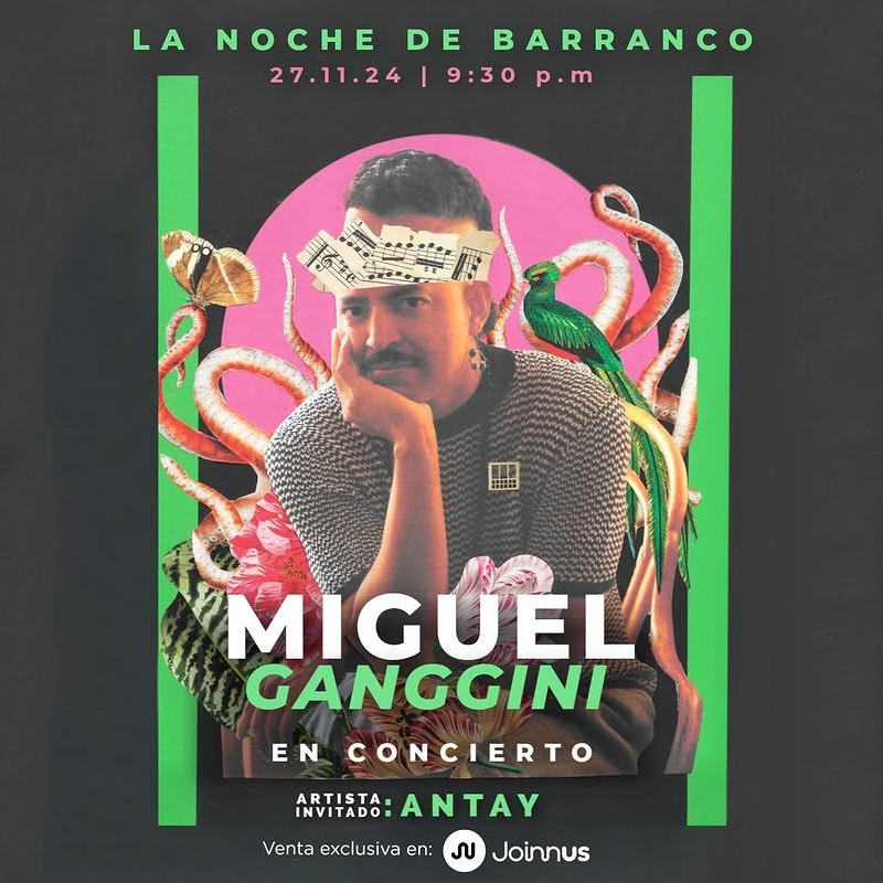 Miguel Ganggini en Concierto