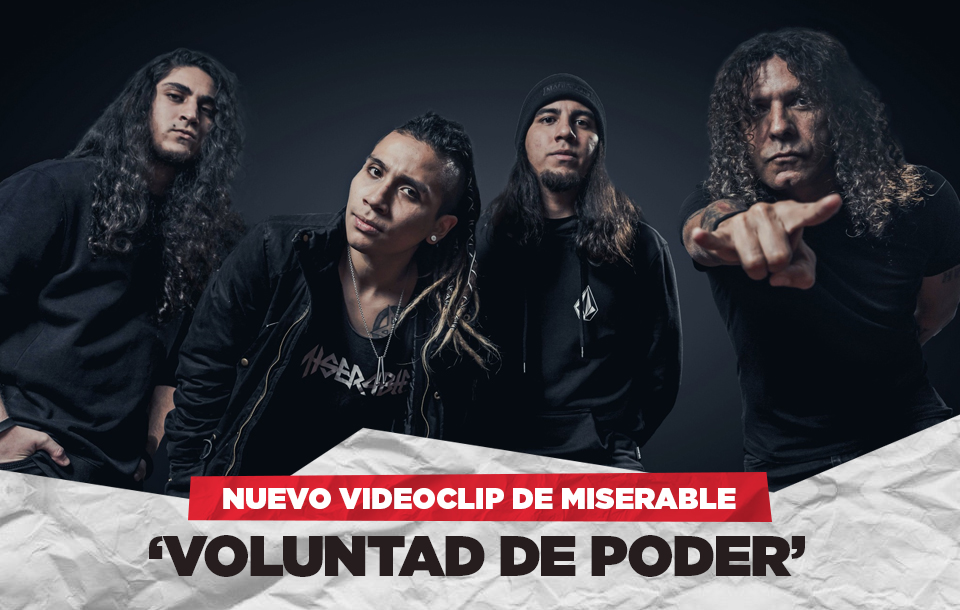 Miserable lanza el videoclip de 'Voluntad de Poder', un tema que fusiona thrash metal y filosofía nietzscheana. ¡Descúbrelo ahora!"