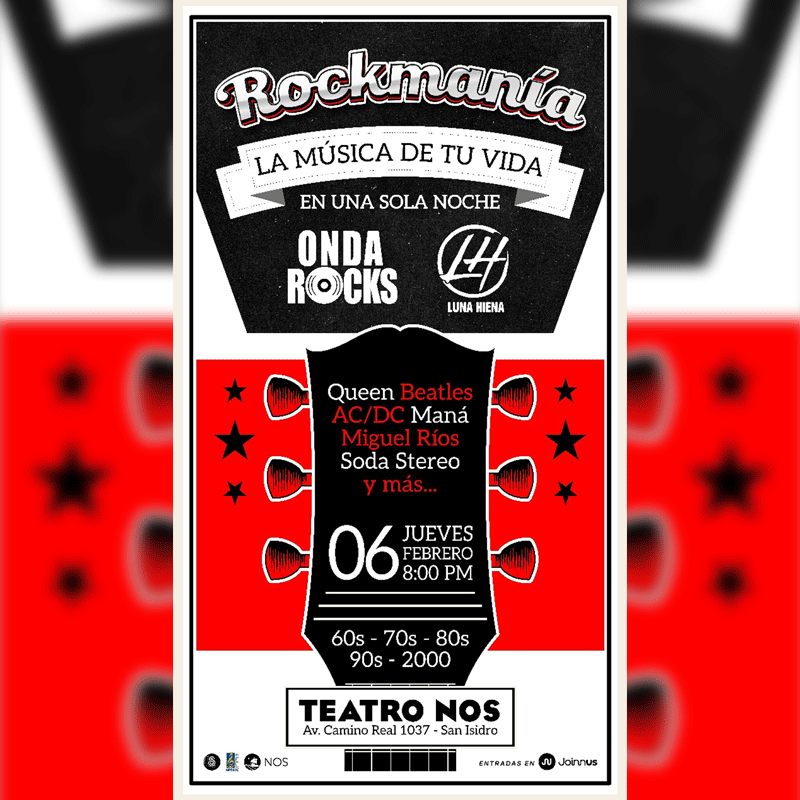 Rockmanía: La música de tu vida en una sola noche