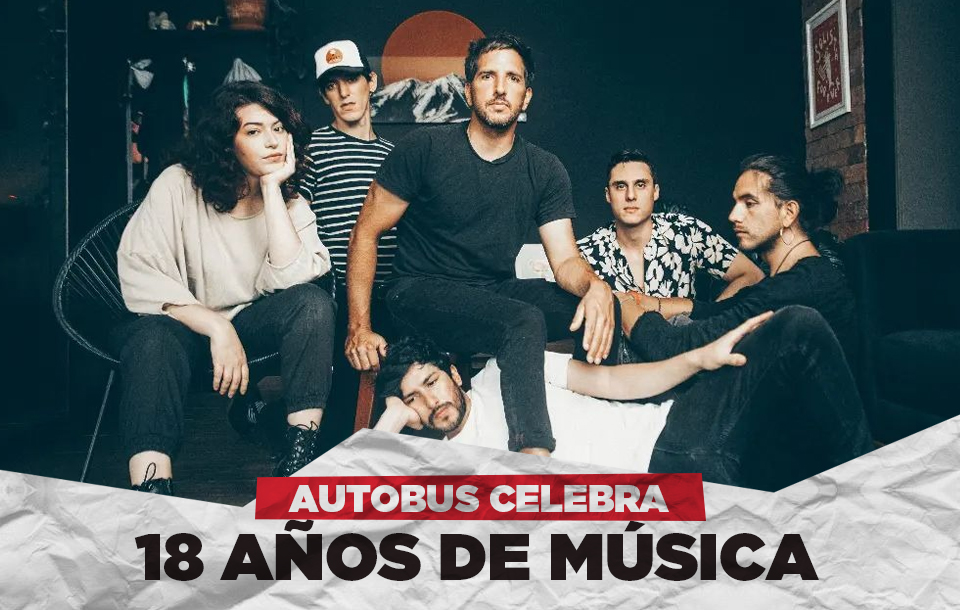 La banda limeña Autobus celebra sus 18 años de música este 21 de marzo en La Noche de Barranco. Boletos disponibles en Joinnus.