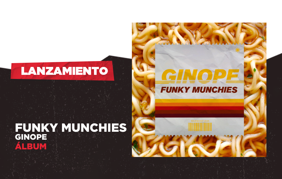 Ginope presenta Funky Munchies y demuestra que producir también es saber escuchar
