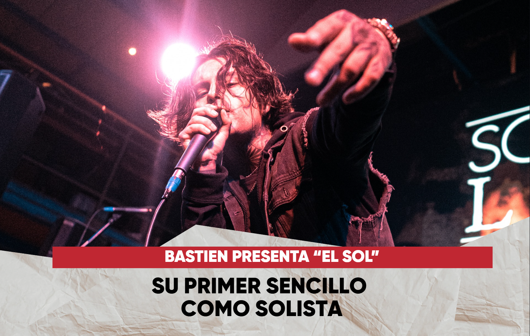Bastien presenta “El Sol”, su primer sencillo como solista