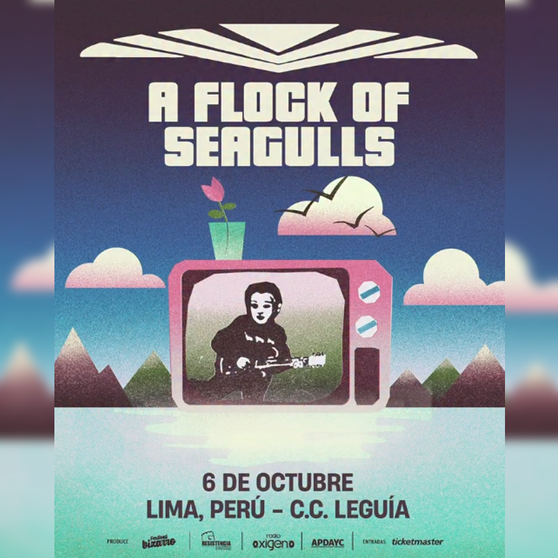A Flock of Seagulls en Lima 2026