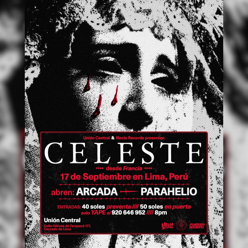 Celeste en Lima 2026: Metal extremo francés